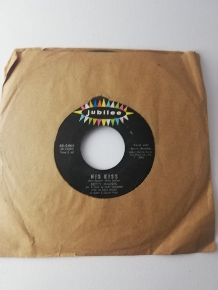 45 giri -  Betty Harris  It's Dark Outside / His Kiss