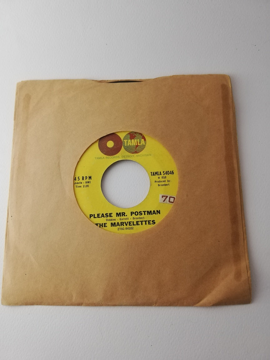 45 giri -  The Marvelettes  Please Mr. Postman