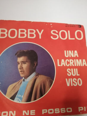 45 giri - Bobby Solo  Una Lacrima Sul Viso