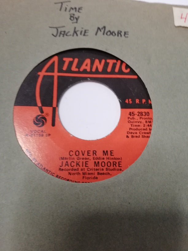 45 giri -  Jackie Moore  Cover Me