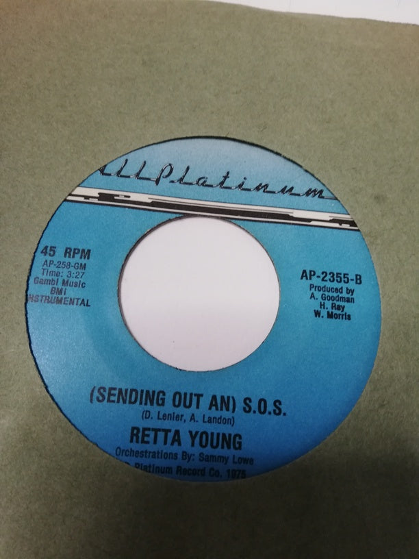45 giri -  Retta Young Sending Out An S.O.S.