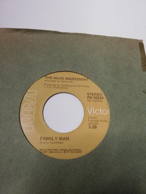 45 giri -  The Main Ingredient  Rolling Down A Mountainside  Family Man