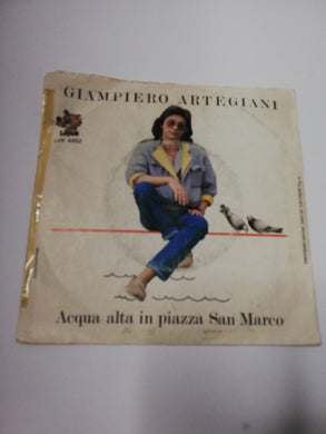 45 giri - Giampiero Artegiani  Acqua Alta In Piazza San Marco