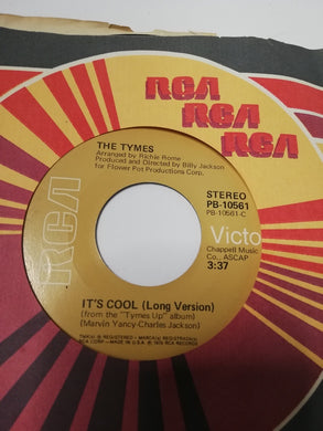 45 giri -  The Tymes  It's Cool  Good Morning Dear Lord