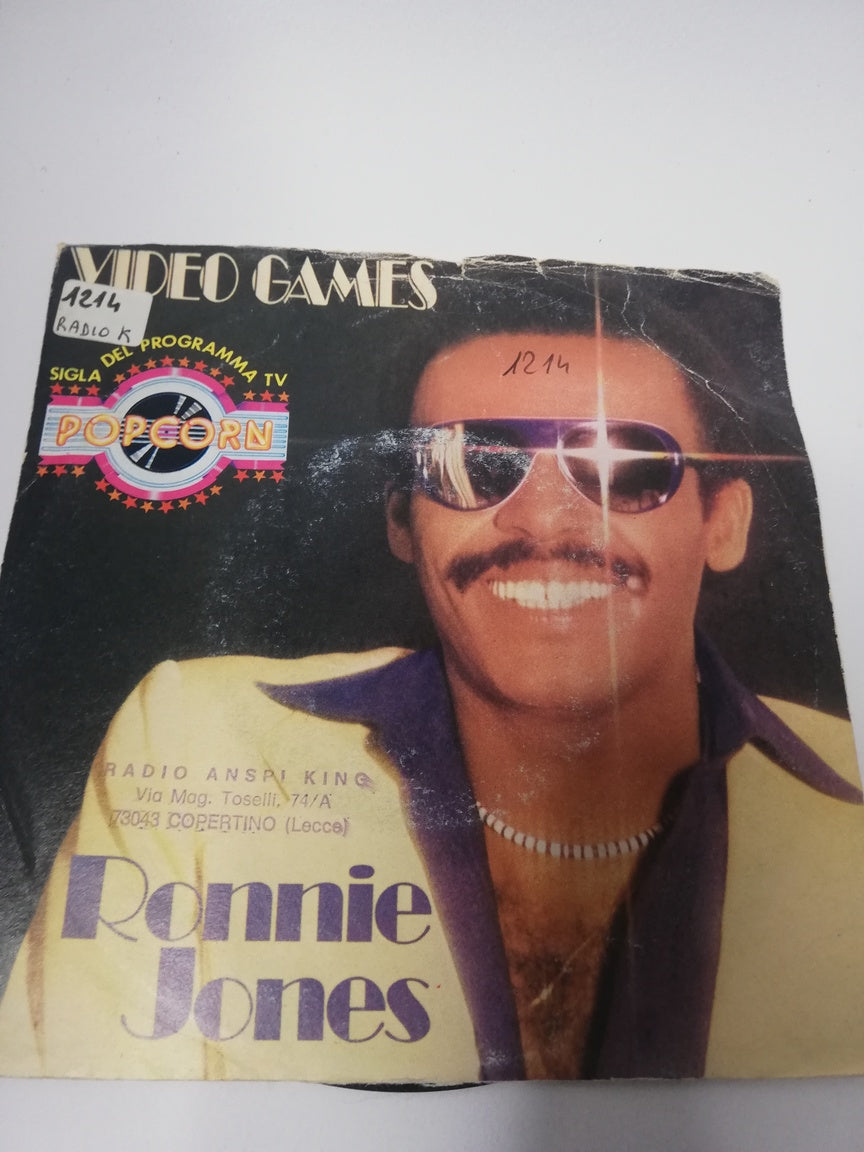45 giri -  Ronnie Jones  Video Games