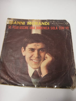 45 giri -  Gianni Morandi  In Ginocchio Da Te