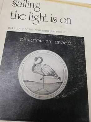 45 giri -  Christopher Cross  Sailing