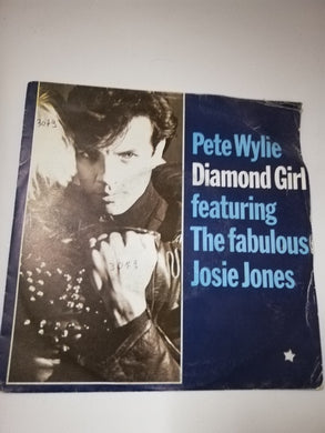 45 giri - Pete Wylie Featuring The Fabulous Josie Jones  Diamond Girl