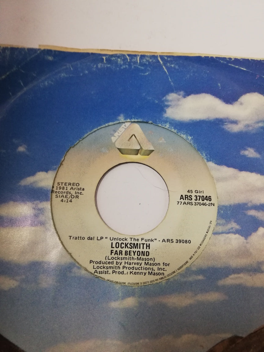 45 giri -  Locksmith  Unlock The Funk  Far Beyond