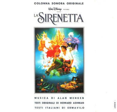 Cd - Howard Ashman, Alan Menken, Ermavilo  La Sirenetta