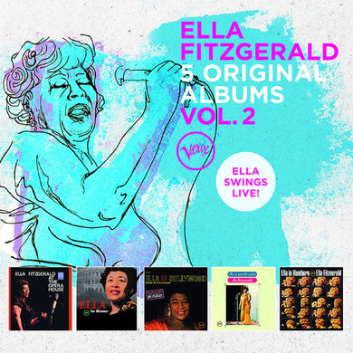 Cd - Ella Fitzgerald  5 Original Albums Vol.2
