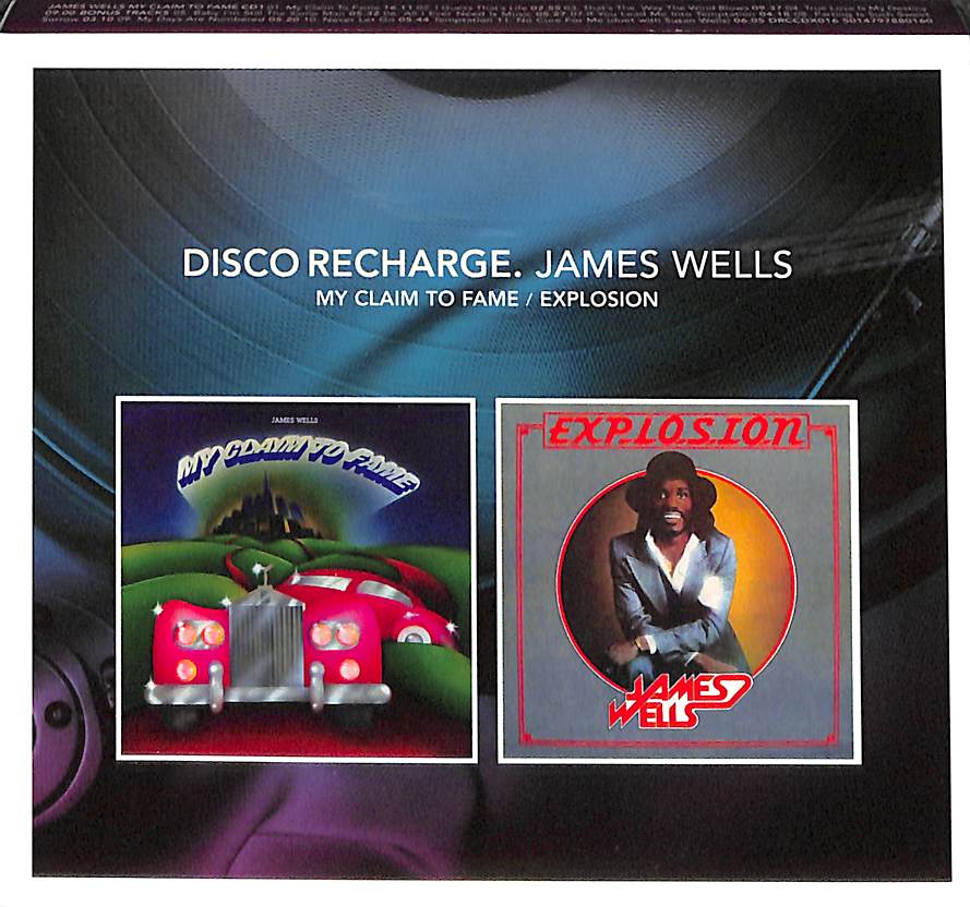 Cd - James Wells  My Claim To Fame / Explosion