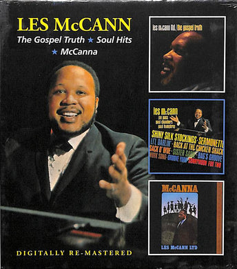 Cd - Les McCann  The Gospel Truth / Soul Hits / McCanna