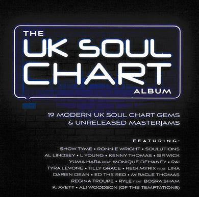 CD - Various  The UK Soul Chart Album - 19 Modern UK Soul Chart Gems & Unreleased Masterjams