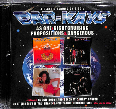 CD - Bar-Kays  As One / Nightcruising / Propositions & Dangerous
