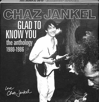 CD - Chaz Jankel  Glad To Know You (The Anthology 1980-1986)