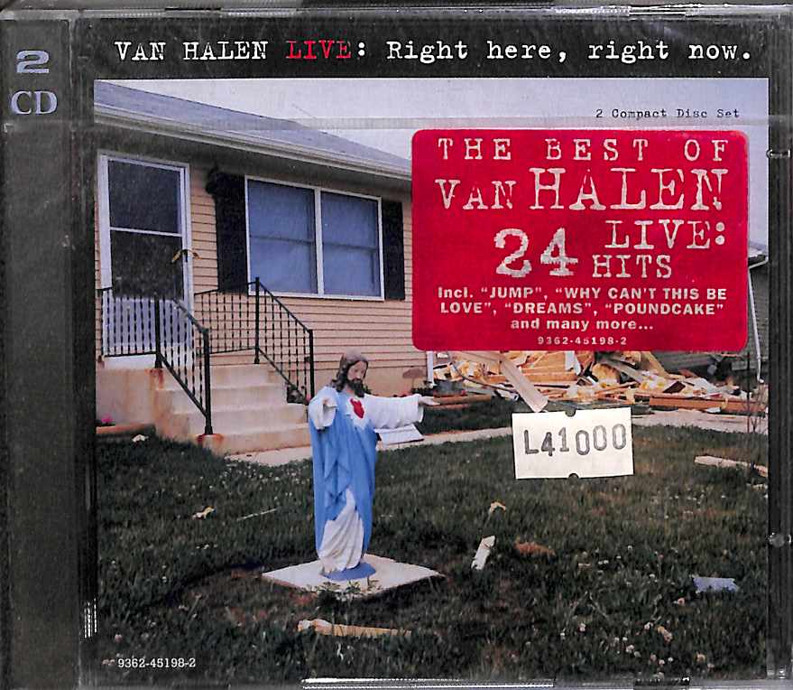 Van Halen Live: Right Here, Right Now. CD Hard Rock Arena Rock Warner Bros. Records 1993