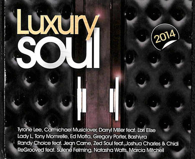 Cd - Various  Luxury Soul 2014