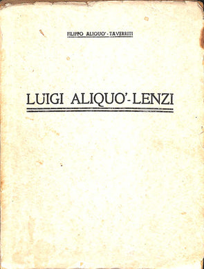 Luigi Aliquò-Lenzi / Filippo Aliquò Taverriti