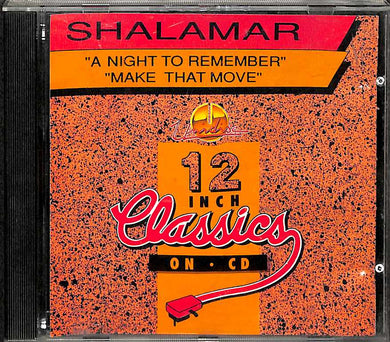 Cd  - Shalamar  A Night To Remember / Make That Move