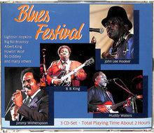 3 x Cd - Various  Blues Festival