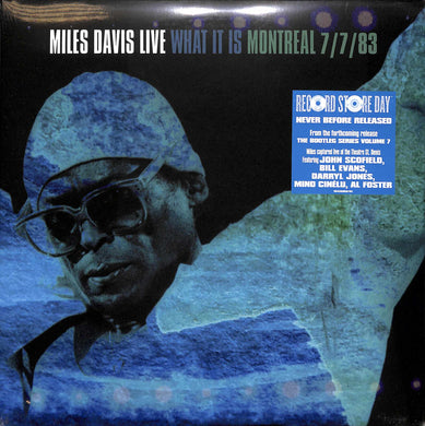 Lp - Miles Davis  Miles Davis Live (What It Is) (Montreal 7/7/83)