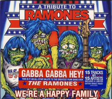 Cd - Various  We're A Happy Family - A Tribute To Ramones