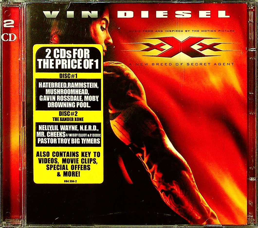 Various Music From And Inspired By The Motion Picture xXx CD Soundtrack Breaks Industrial Universal Records 2002