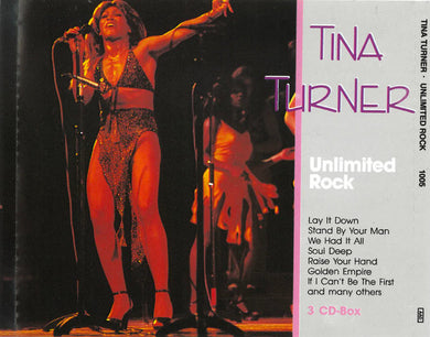 3 x CD - Tina Turner  Unlimited Rock