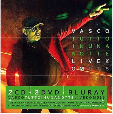 Boxset Cd,Dvd - Vasco Rossi  Tutto In Una Notte - Live Kom 015