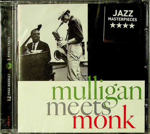 Cd - Gerry Mulligan & Thelonious Monk  Mulligan Meets Monk