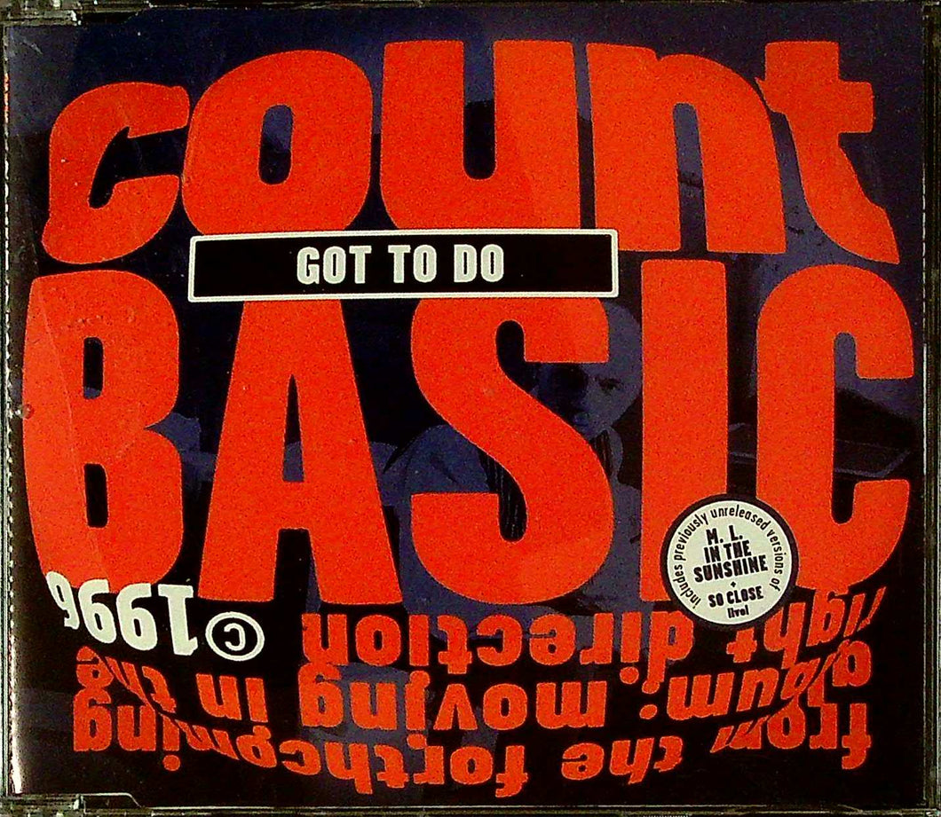Count Basic - Got To Do - 74321318192 - Spray Records Cd -