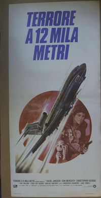 Terrore A 12 Mila Metri David Janssen  Locandina Horror