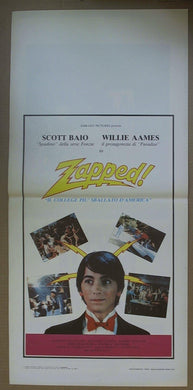 Zapped Scott Baio, Willie Aames Locandina Originale
