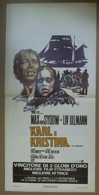 Karl E Kristina - Max Von Sydow  Manifesto Cinematografico