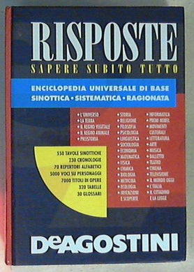 Maximus : risposte : enciclopedia universale di base sinottica, sistematica, ragionata - Rilegato XL7