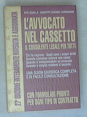 L' avvocato nel cassetto / Vito Scialla - Sigillato - Rilegato