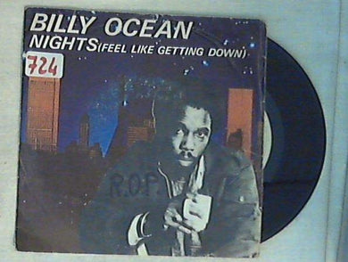 Billy Ocean - Nights (Feel Like Getting Down) Vinile 45 Giri GTO 1980 Stampa Italiana