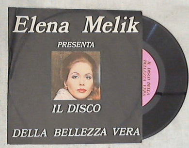 Elena Melik - Il Disco Della Bellezza Vera Vinile 45 Giri Juvena Produits De Beauté