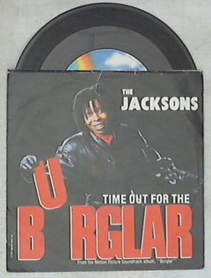 The Jacksons / The Distance - Time Out For The Burglar Vinile 45 Giri MCA Records