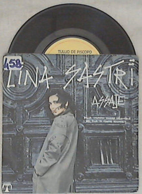 Lina Sastri / Tullio De Piscopo - Assaje / Sonata D'Amore Vinile 45 Giri Bagaria Stampa Italiana
