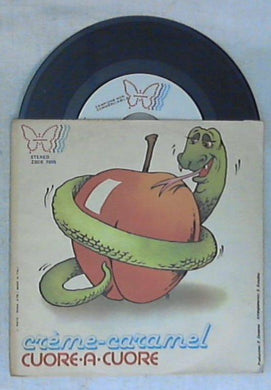 Creme Caramel - Discomela / Cuore A Cuore Disco Music Vinile 45 Giri Delta Italiana Stampa Italiana