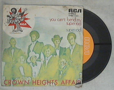Crown Heights Affair - Super Rod / You Can't Bend My Super Rod Vinile 45 Giri RCA Victor