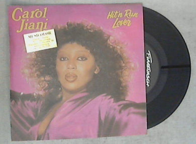 Carol Jiani - Hit 'N Run Lover Vinile 45 Giri Flarenasch 1981