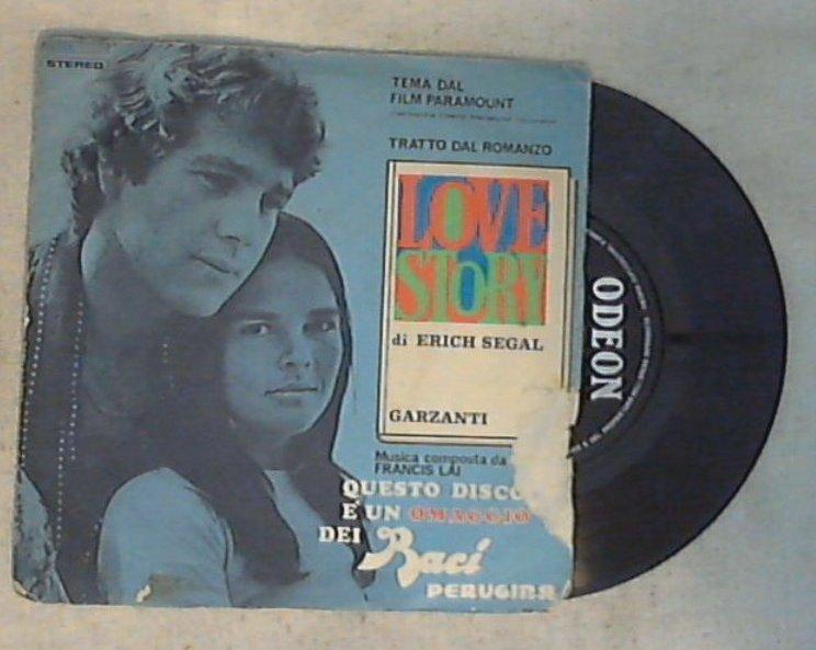 Francis Lai - Love Story Promo Vinile 45 Giri Odeon 1971 Stampa Italiana
