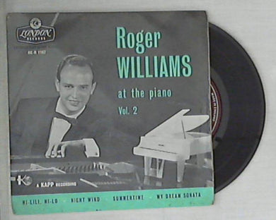 EP - Roger Williams - At The Piano - Vol. 2 Classica Vinile 45 Giri London Records 1957