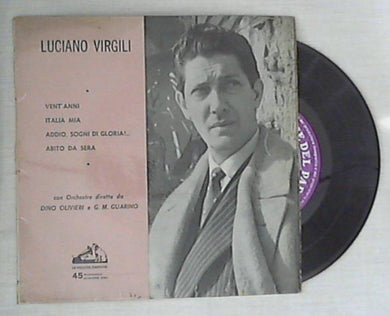 EP - Luciano Virgili - Vent'Anni  45 Giri (Cat. 33791)