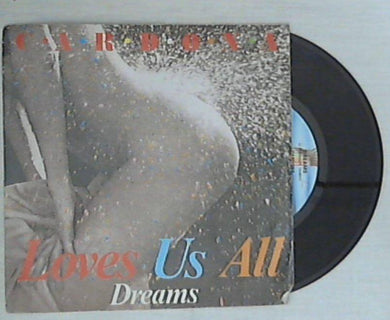 Cardona - Loves Us All / Dreams Vinile 45 Giri F1 Team 1981 Stampa Italiana