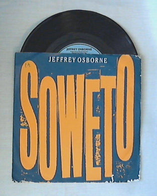 Jeffrey Osborne - Soweto Vinile 45 Giri A&M Records 1986