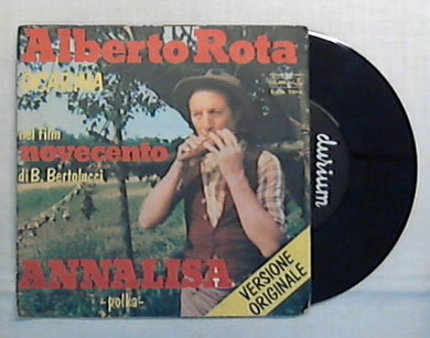 Alberto Rota - Annalisa / Caterina Del Mio Cuor Vinile 45 Giri Durium Stampa Italiana